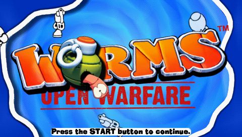 Worms: Open Warfare screenshot 3 for PSP